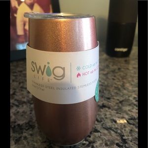 SWIG rose gold champagne flute NEW!